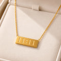11:11 Manifestation Anti Tarnish Necklace