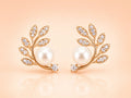 Pearl Bloom Anti Tarnish Stud Earrings