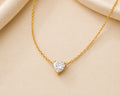 Crystal Heart Anti Tarnish Necklace